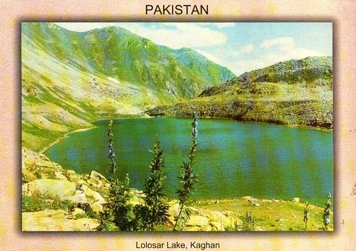 (image for) Pakistan Beautiful Postcard Lalusar Lake